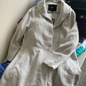 Light Grey Womens Peacoat - Torrid
